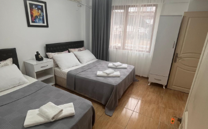 DAİRE 1- KISMİ DENİZ GÖREN BALKONLU 1+1 fiyat ve müsaitlik durumu için arayınız